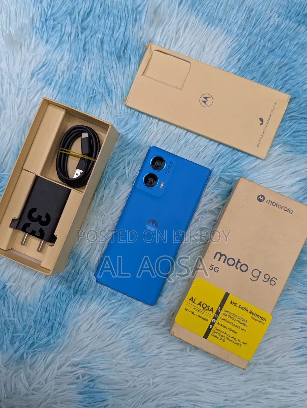 Motorola G96 5G 256 GB Blue