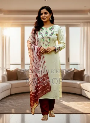Unstitched Embroidered Three Piece – Premium Collection