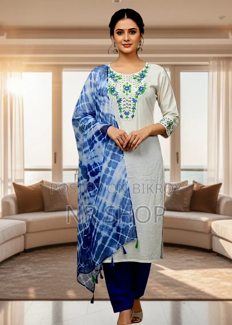 Unstitched Embroidered Three Piece – Premium Collection
