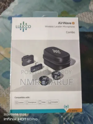 Luucco Airwave Wireless Lavalier Microphone Combo
