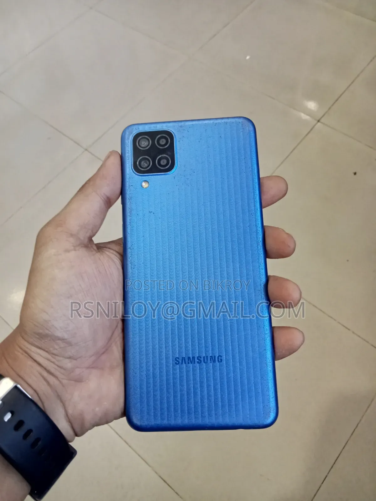 স্যামসাং গ্যালাক্সি এফ১২ ৬৪ জিবি নীল