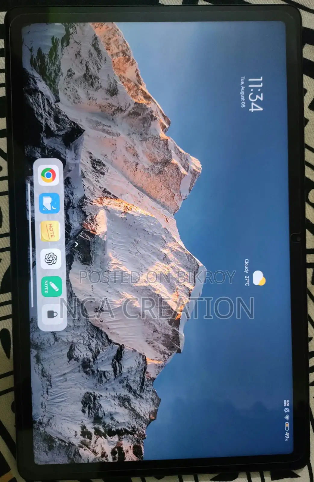 শাওমি রেডমি প্যাড ১২৮ জিবি গ্রে