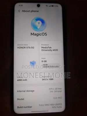 Honor X7b 5G 256 GB