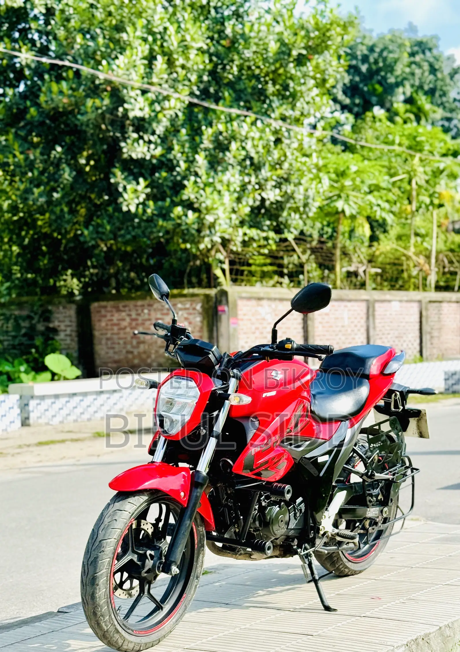 Suzuki Gixxer 2022 Red