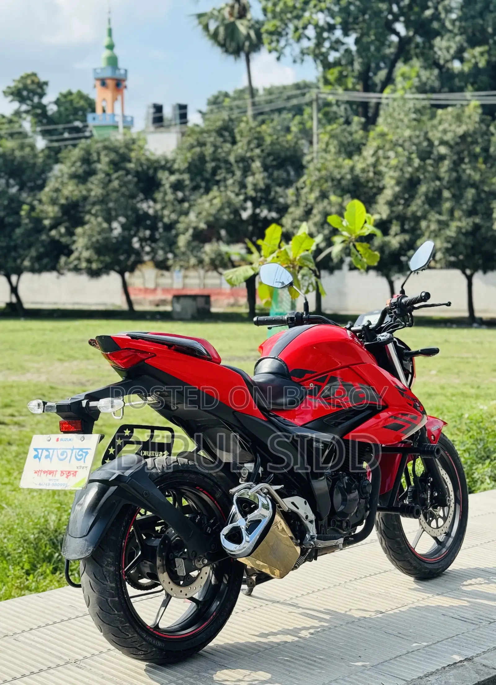 Suzuki Gixxer 2022 Red