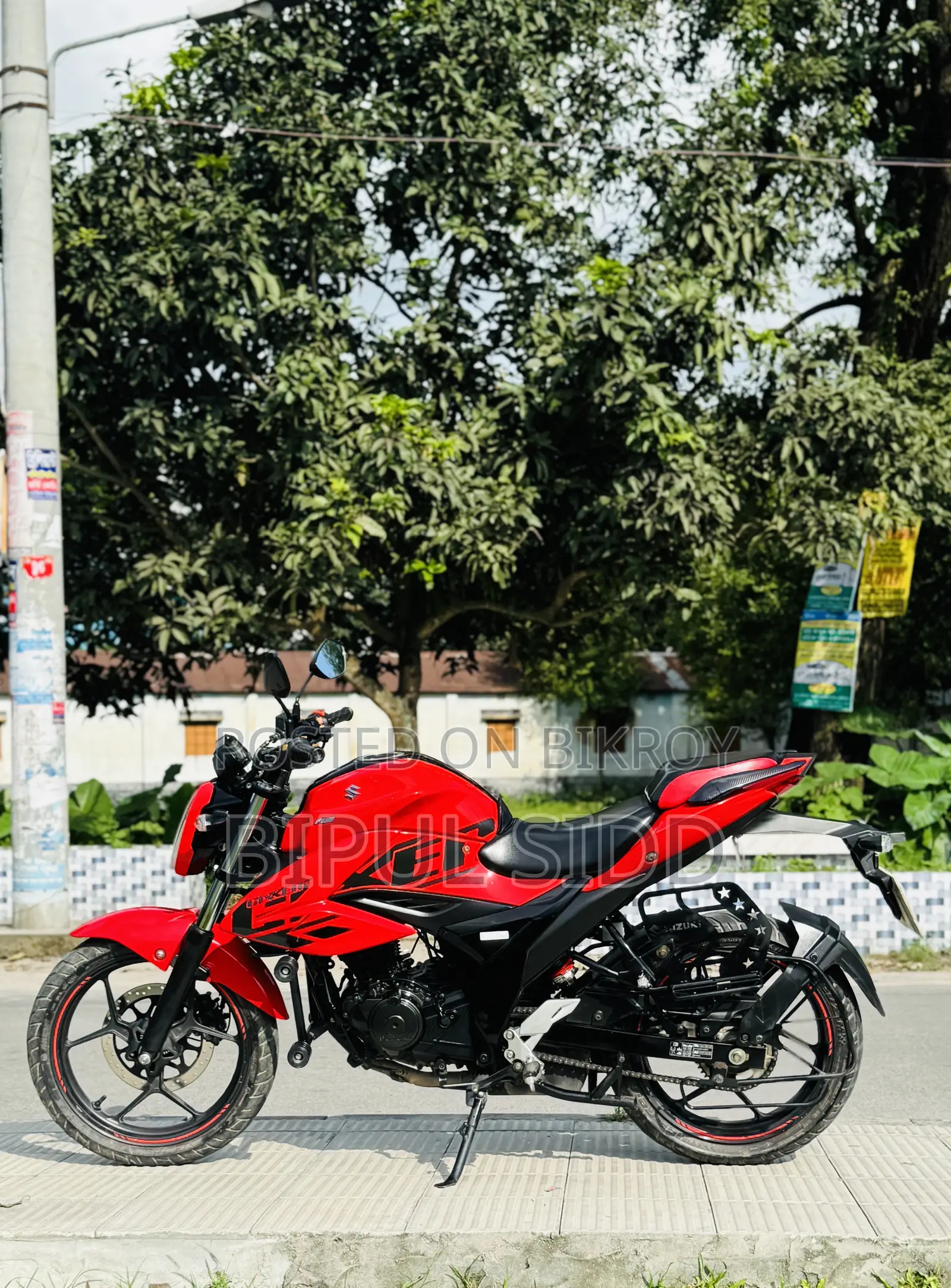 Suzuki Gixxer 2022 Red