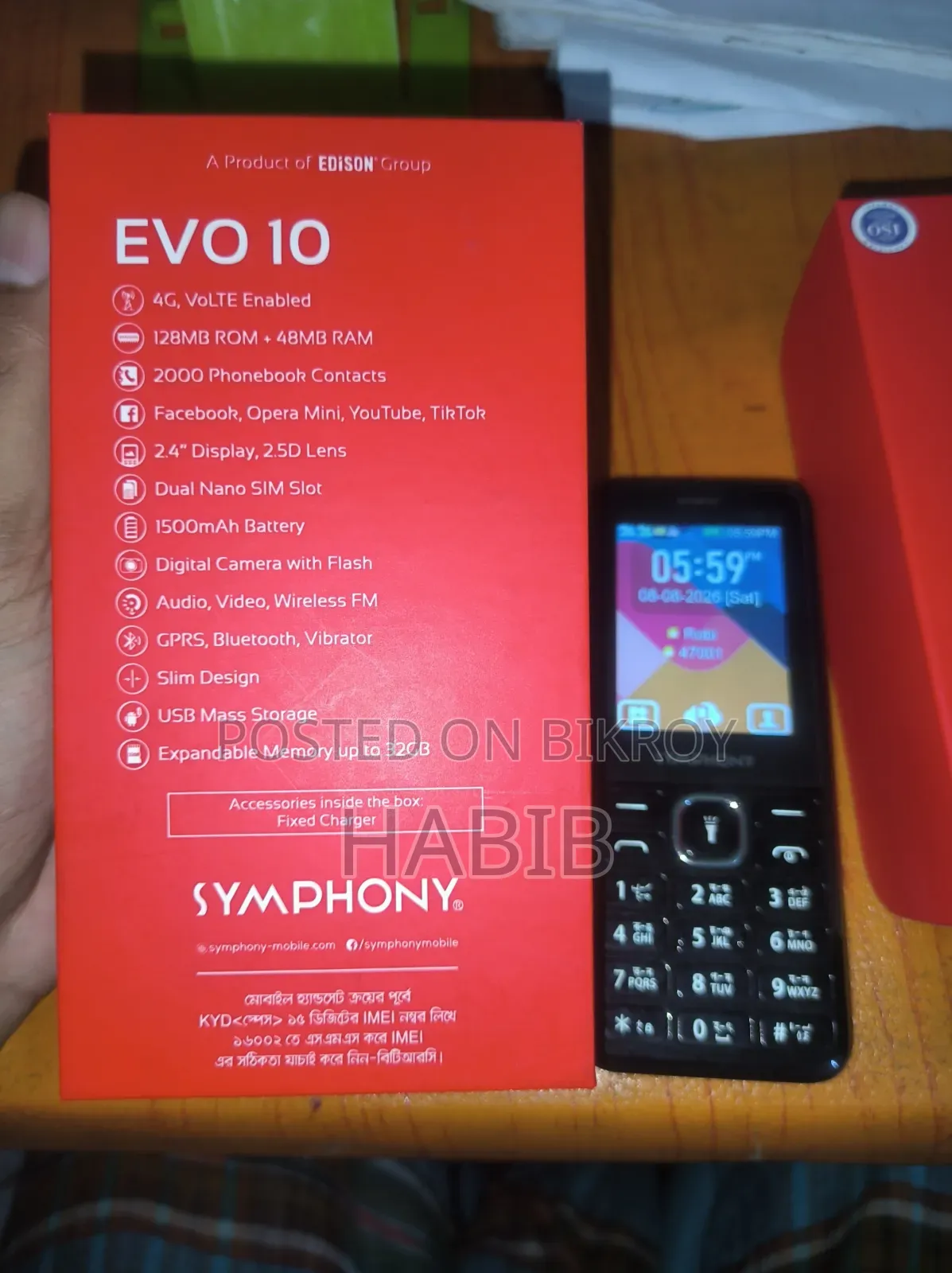 Symphony EVO 10 Black