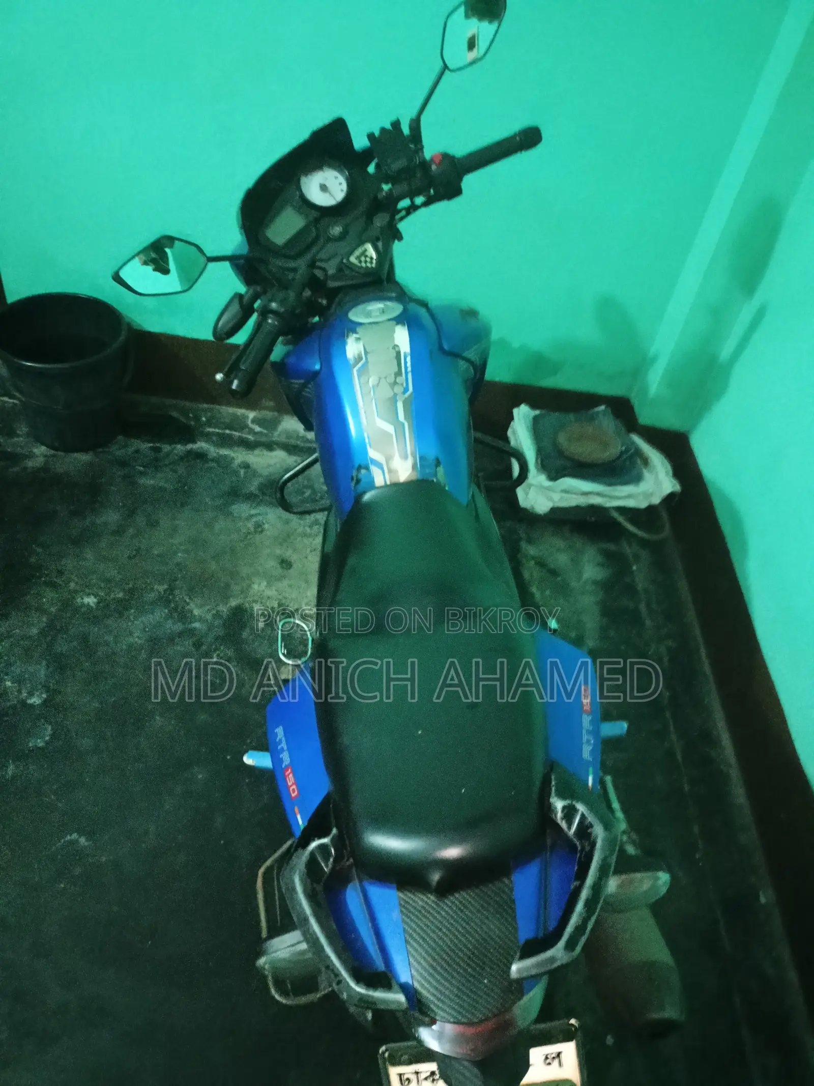 TVS Apache RTR 160 2V 2016 Blue