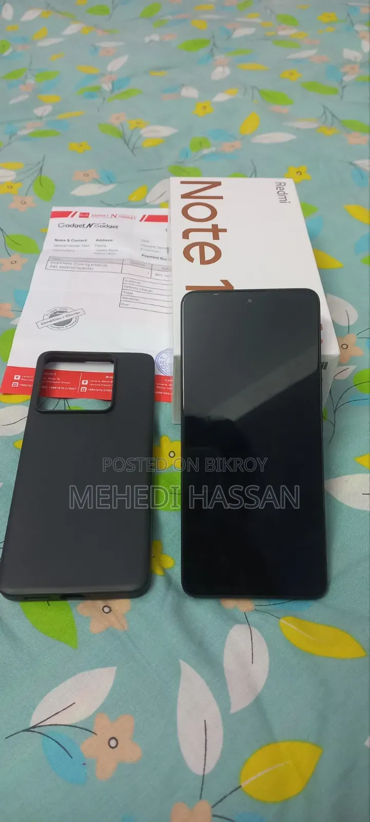 শাওমি রেডমি নোট ১৩ প্রো ১২৮ জিবি ব্ল্যাক