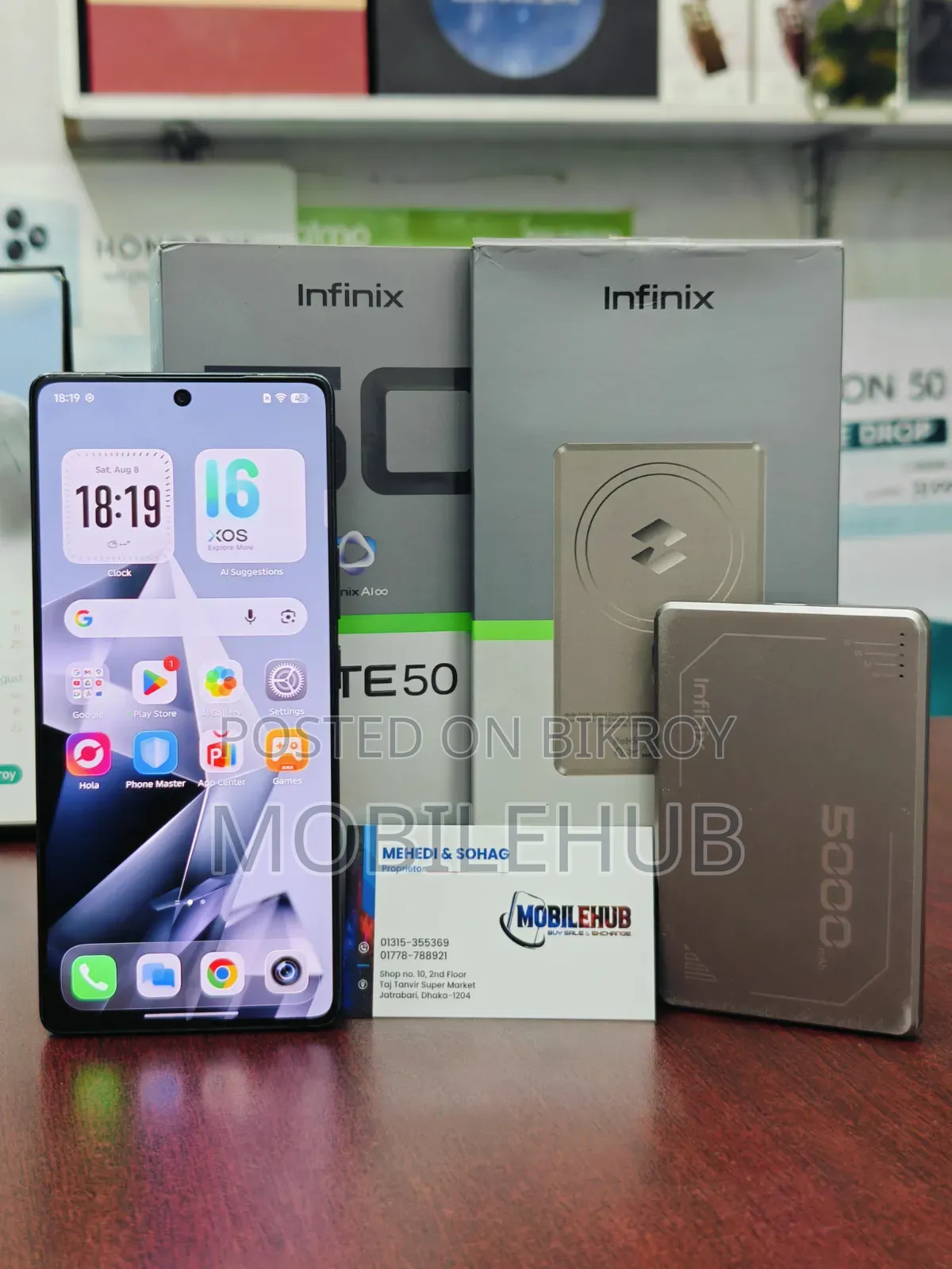 Infinix Note 50 4G 256 GB Black