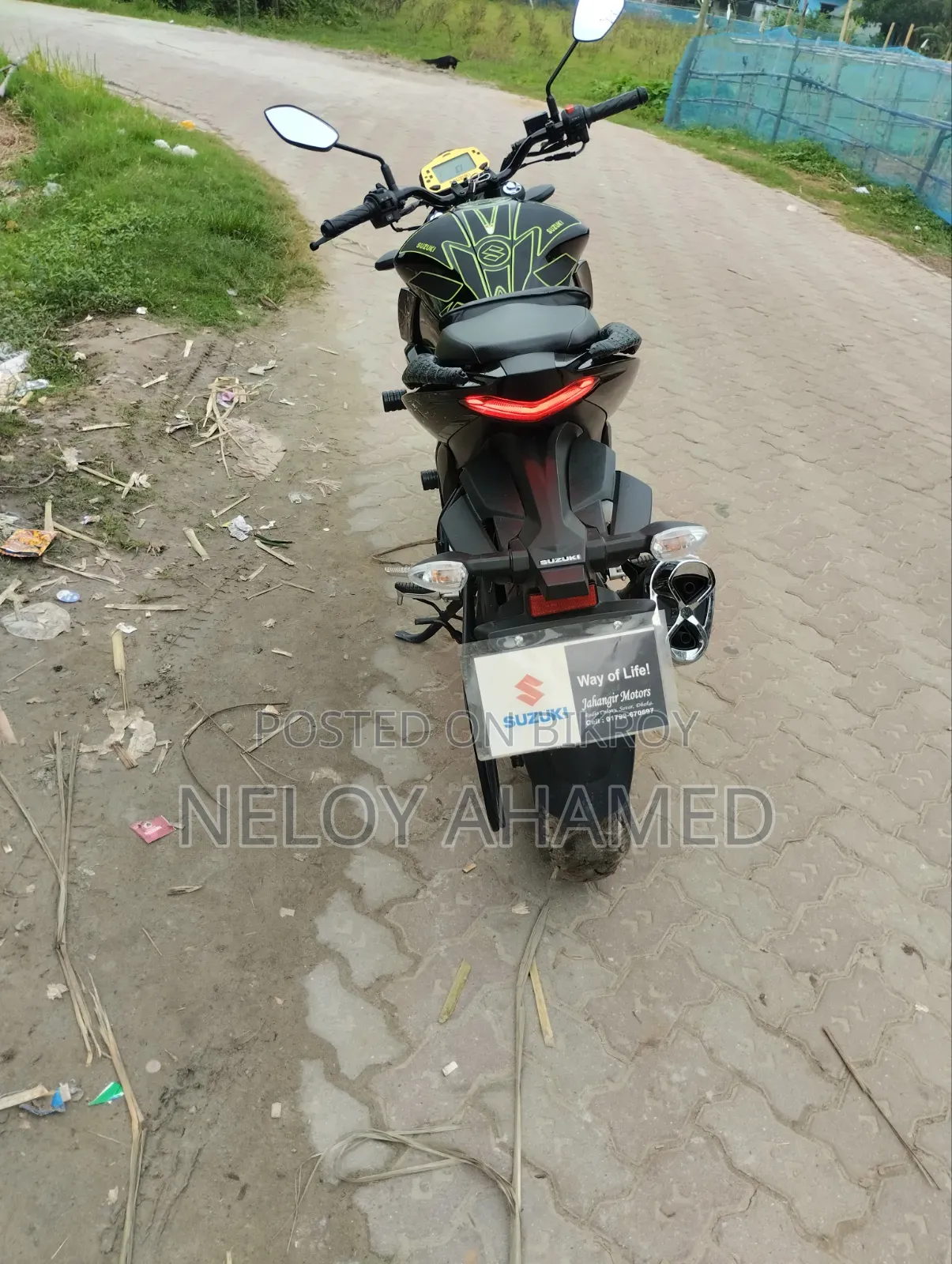 New Suzuki Gixxer 2026 Black