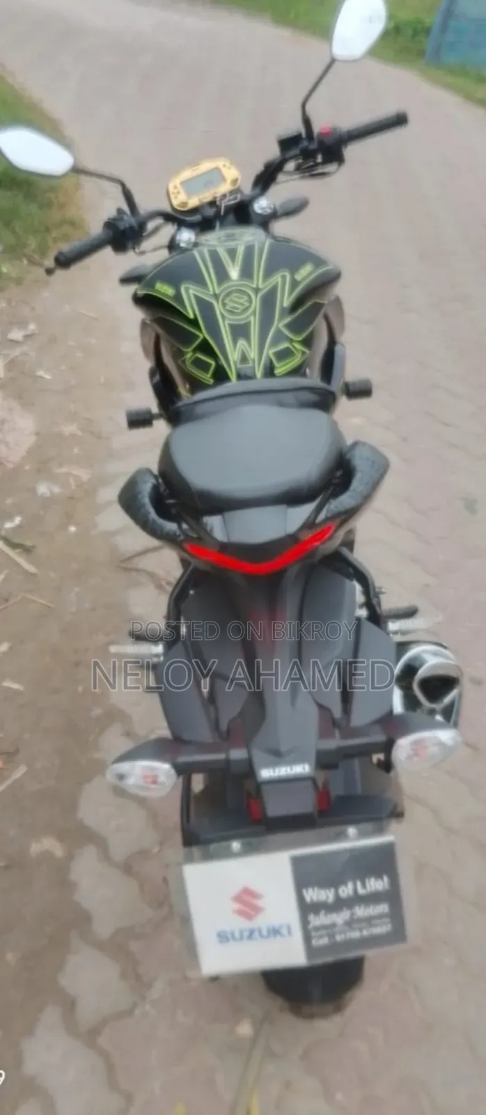 New Suzuki Gixxer 2026 Black