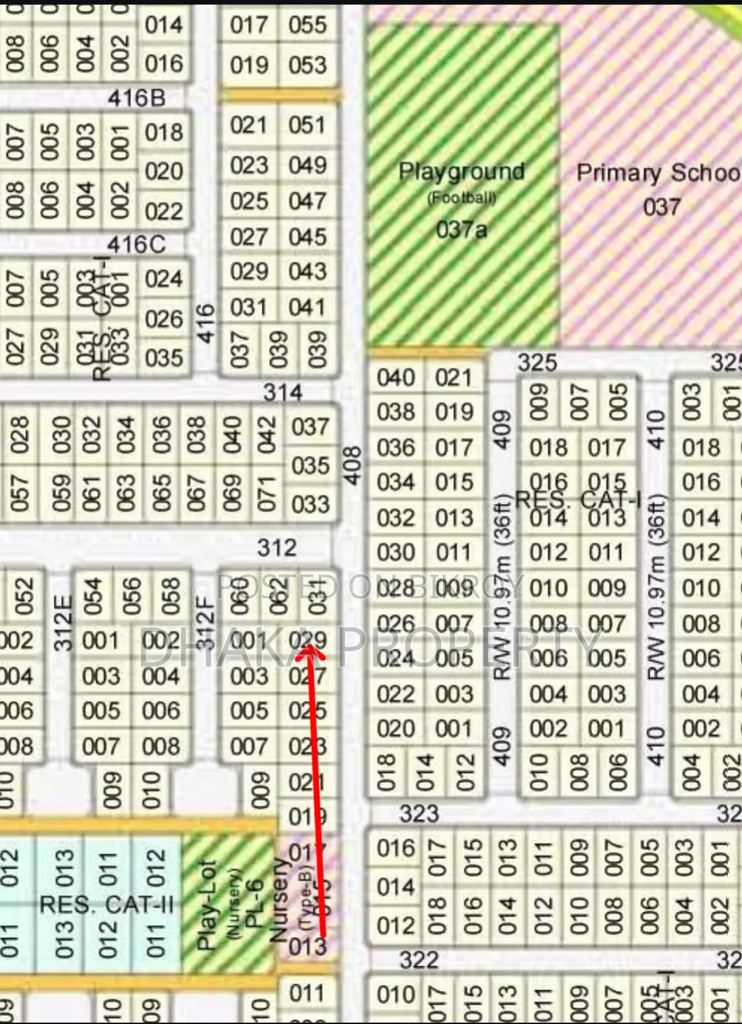 Near 300ft 3 Katha Park East at Sector-9