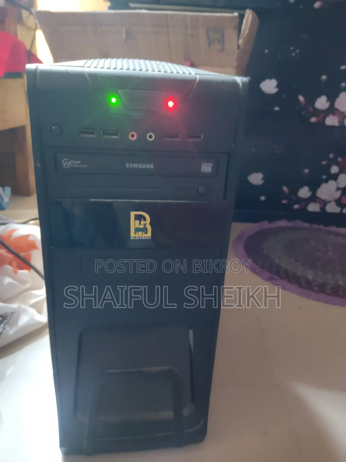 Desktop Computer Asus A4110 8GB Intel Core i3 HDD 2TB