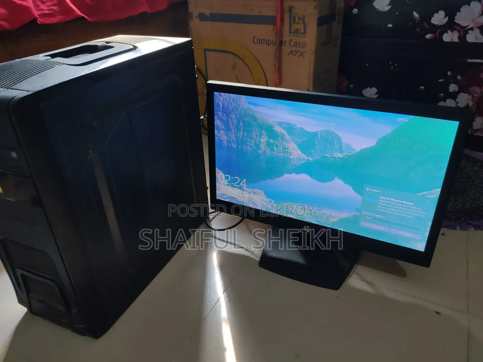 Desktop Computer Asus A4110 8GB Intel Core i3 HDD 2TB