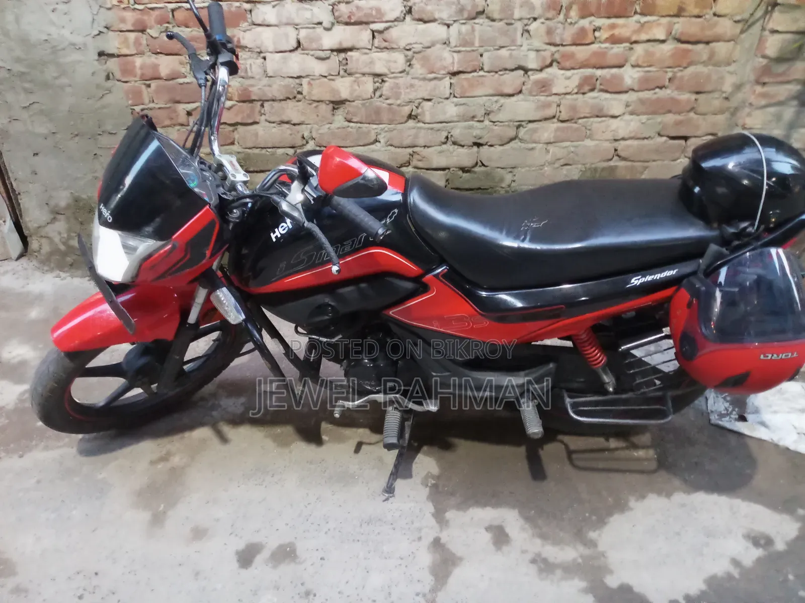 হিরো স্প্লেন্ডার আইস্মার্ট ২০২০ কালো