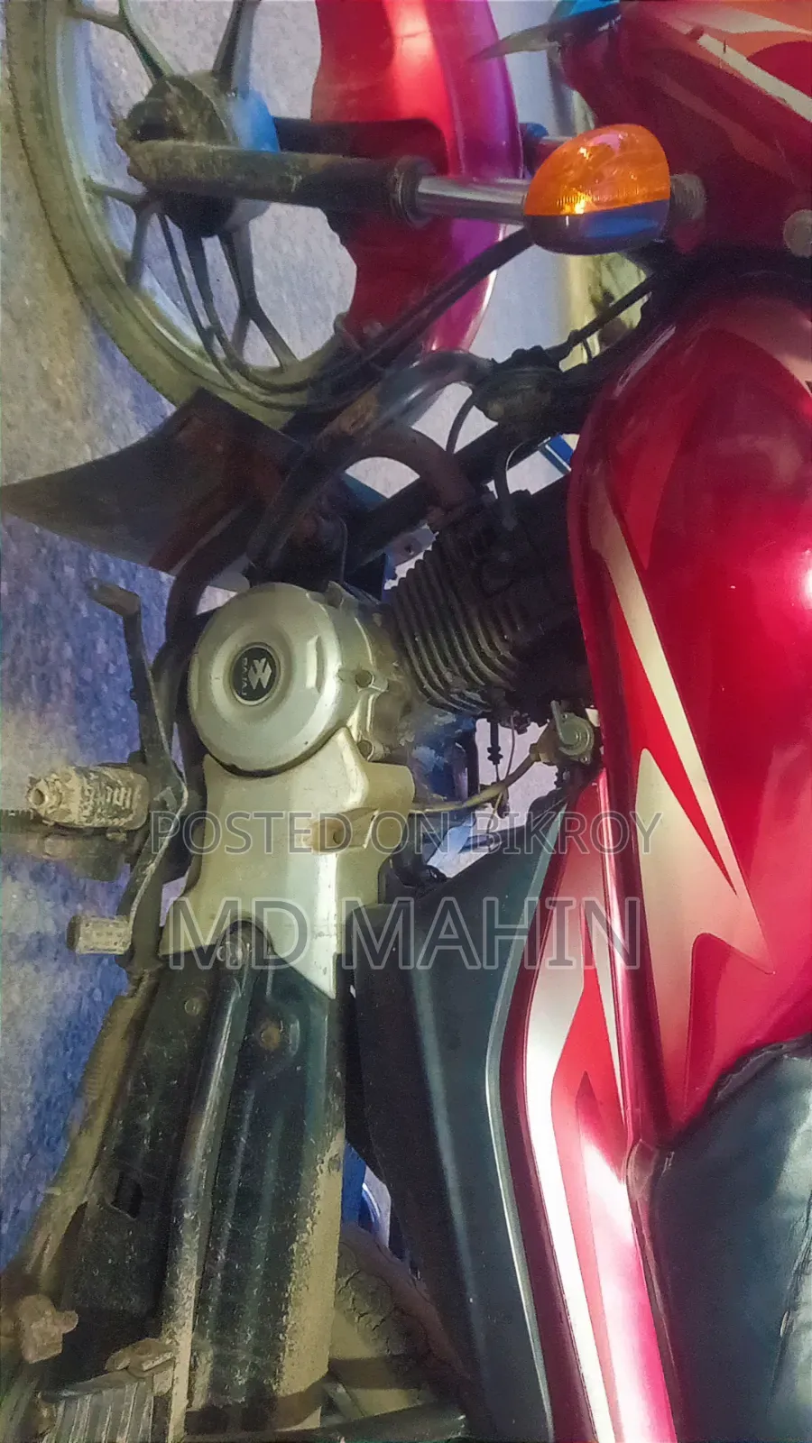 Bajaj Platina 100 2018 Red