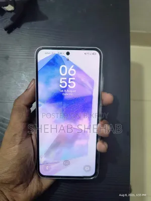 স্যামসাং গ্যালাক্সি এ৫৫ ১২৮ জিবি সাদা