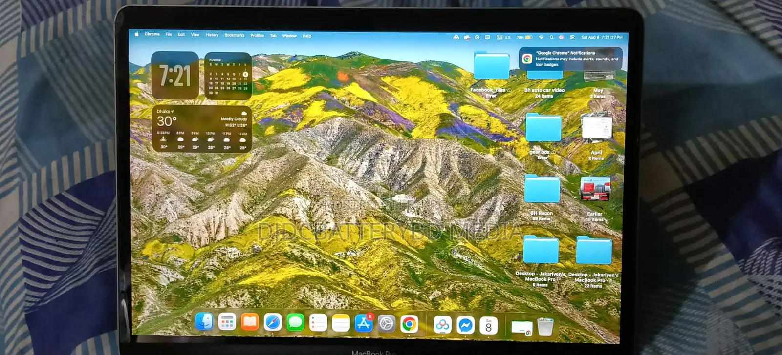 Laptop Apple MacBook Pro 2020 M1 8GB Apple M1 Pro SSD 256GB