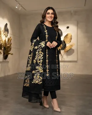 Georgette Designer Sequence Embroidery