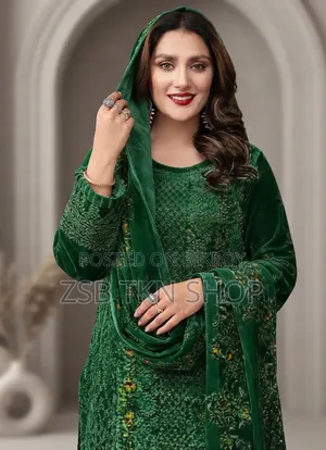 Georgette Designer Sequence Embroidery
