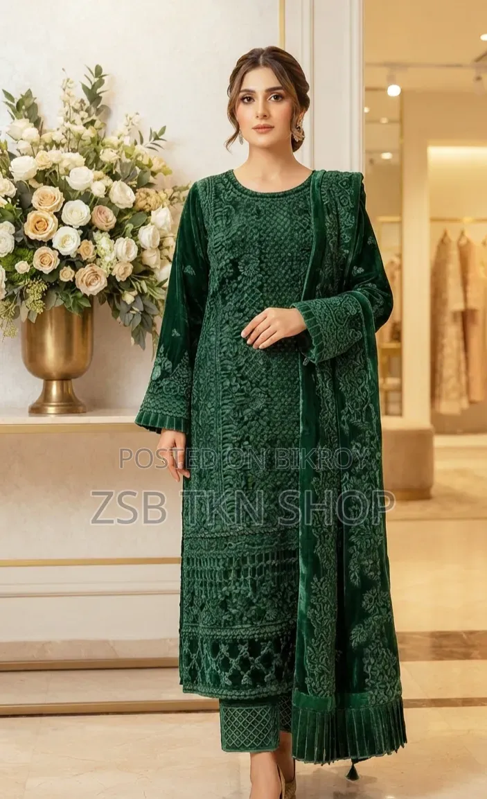 Georgette Designer Sequence Embroidery