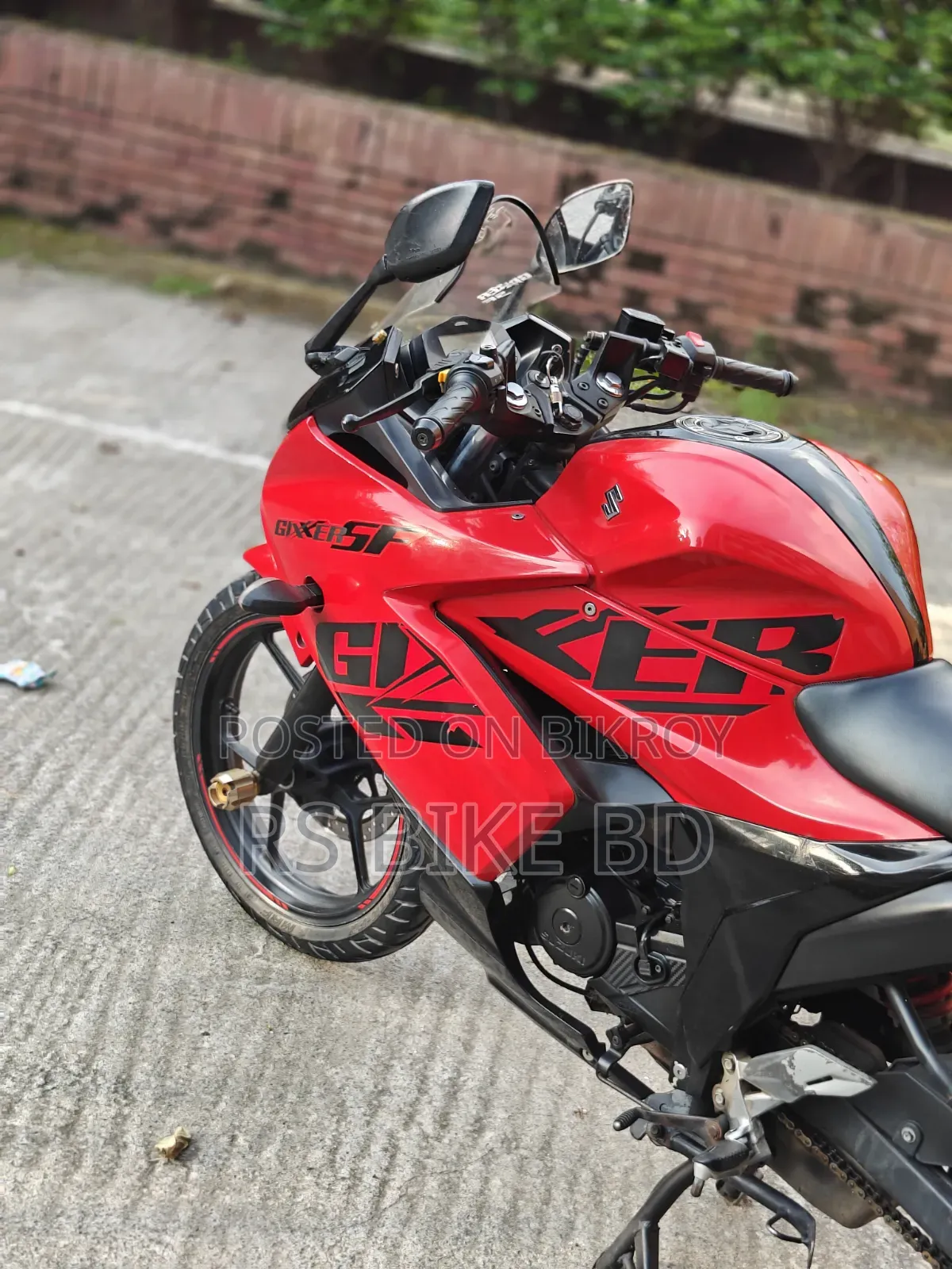 Suzuki Gixxer SF 2022 Red