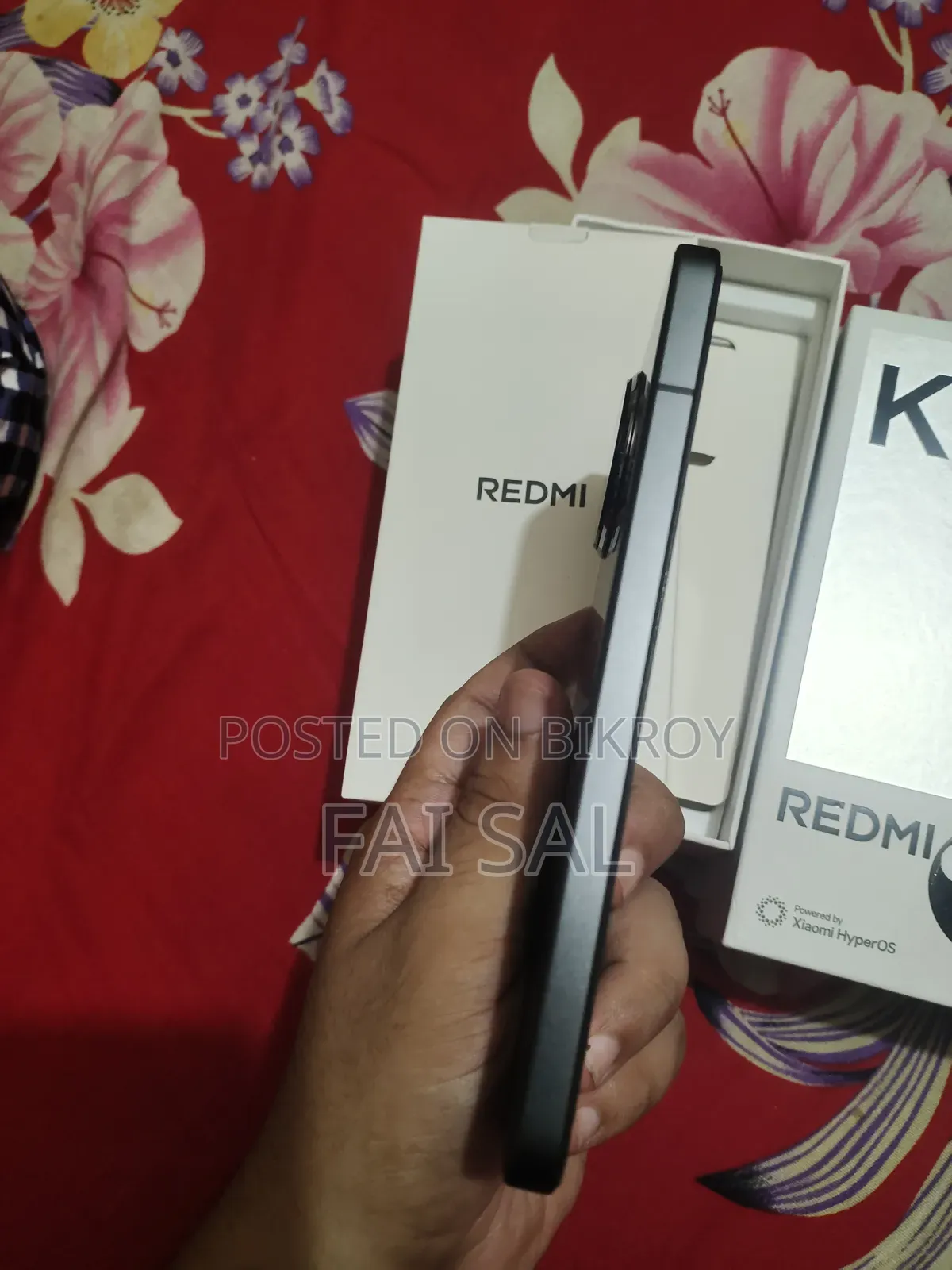 Xiaomi Redmi K80 ২৫৬ জিবি ব্ল্যাক
