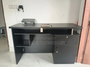 Modern Black Study/Office Table for Sale