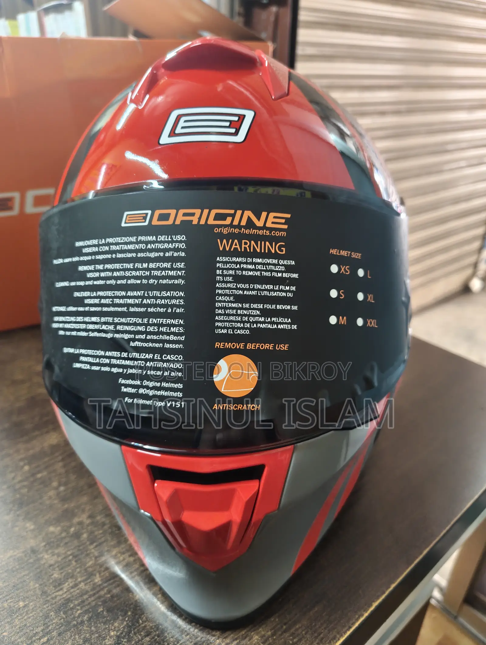 Origine Dot Helmet Trak V151