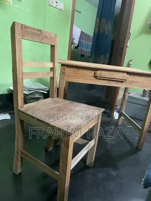 Table and chair will be sold