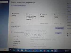 ল্যাপটপ তোশিবা ডাইনাবুক R634/M 8GB ইন্টেল কোর i3 SSD 256GB