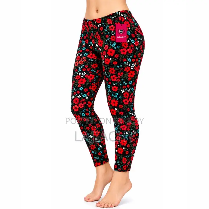 নারীদের জন্য ডিজিটাল প্রিন্টেড আরামদায়ক লেগিংস