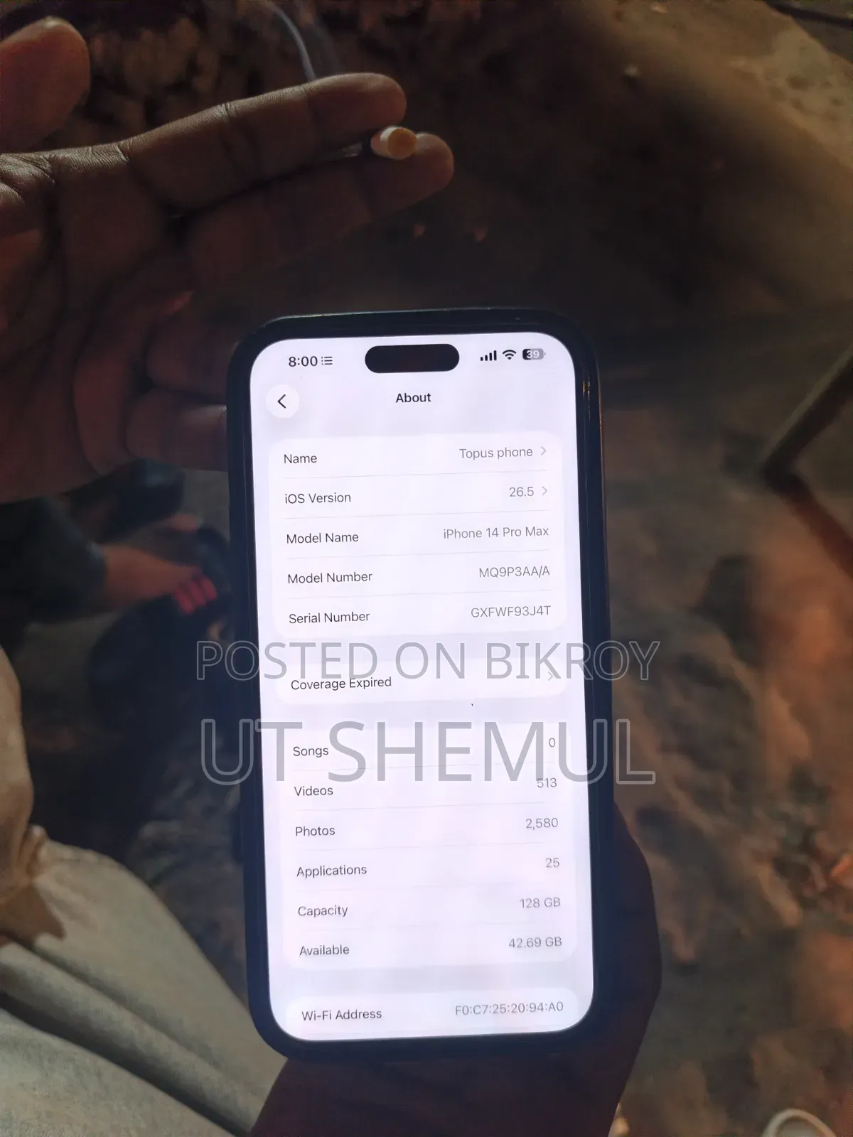 Apple iPhone 14 Pro Max 128 GB Black