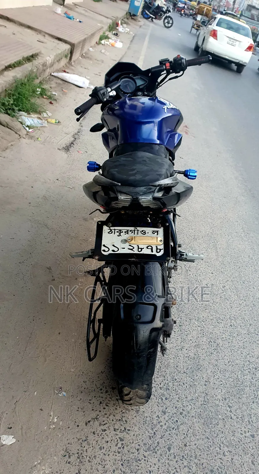 বাজাজ পালসার এনএস ১৬০ ২০১৮ নীল