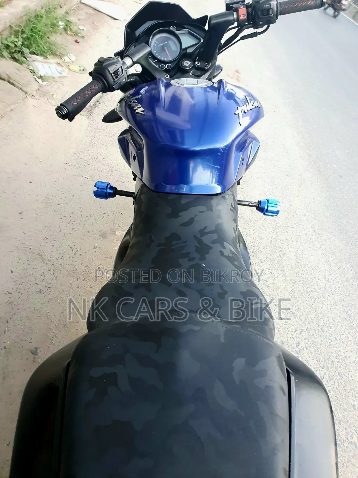 বাজাজ পালসার এনএস ১৬০ ২০১৮ নীল