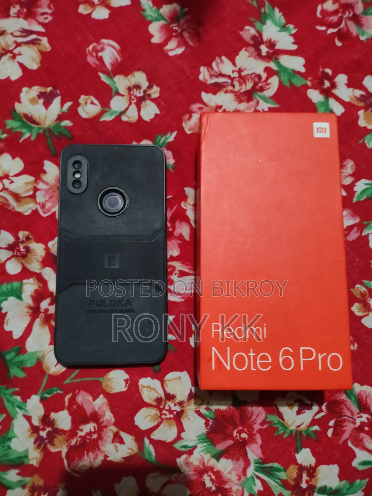 শাওমি রেডমি নোট ৬ প্রো ৬৪ জিবি ব্ল্যাক