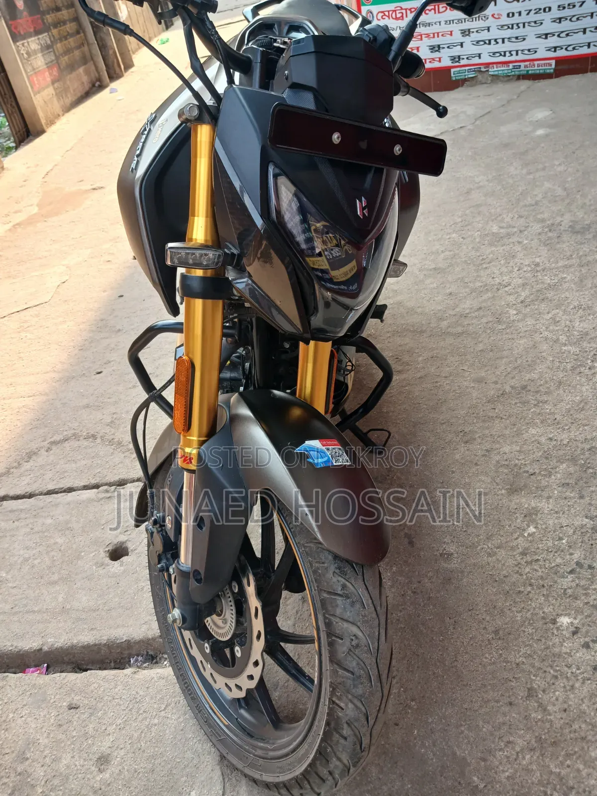 Hero Xtreme 160R 4V 2025 Black