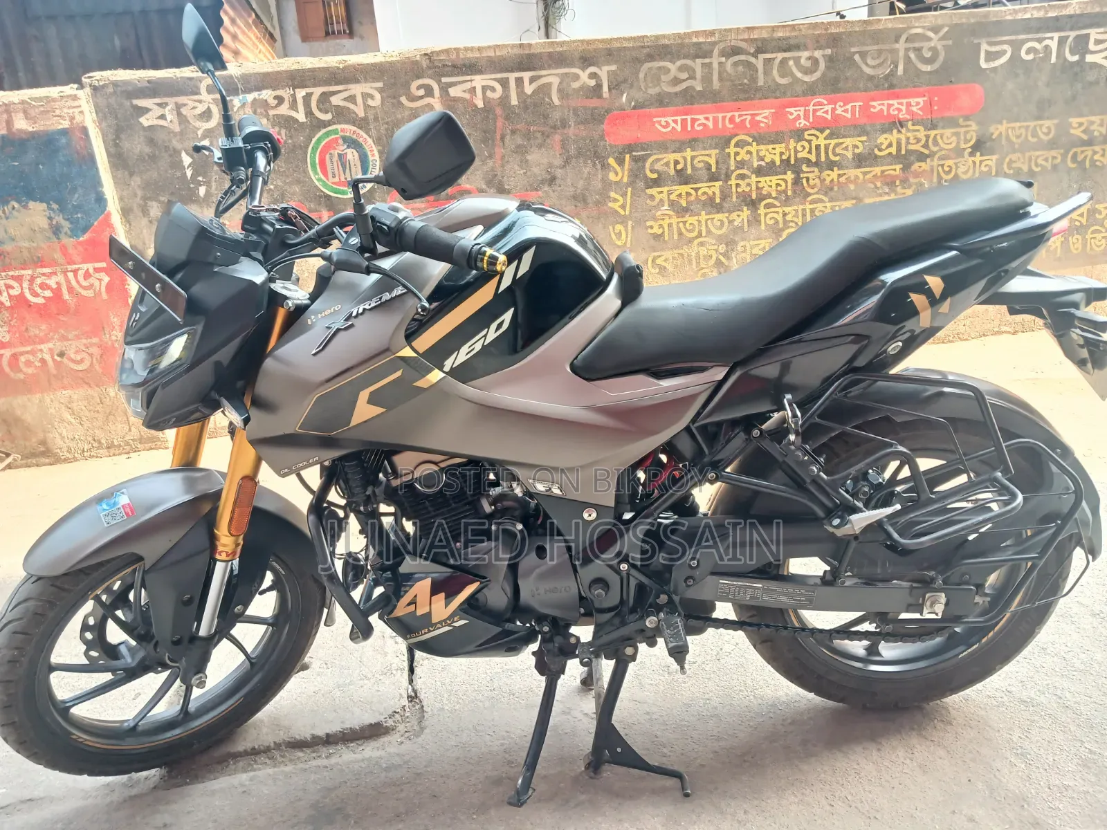 Hero Xtreme 160R 4V 2025 Black