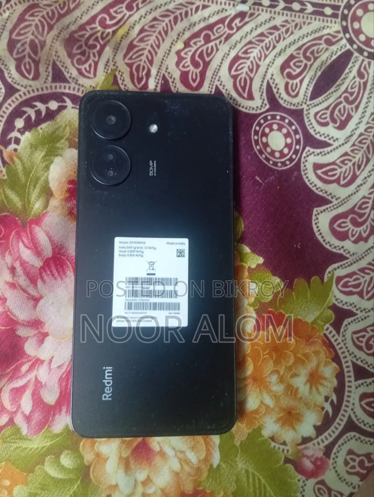 Xiaomi Redmi 13C 128 GB Black