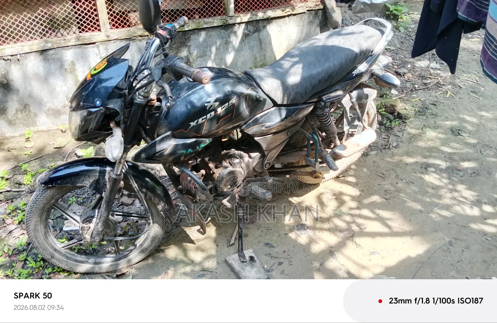 Bajaj XCD 125 2018 Black