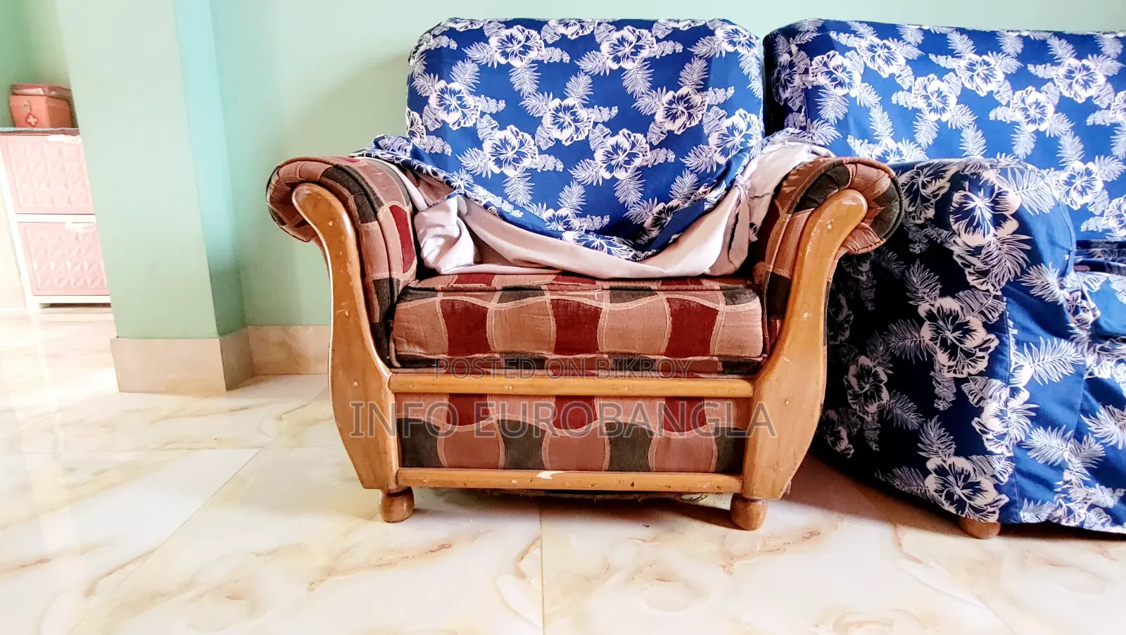 অরিজিনাল সেগুন কাঠের সোফা