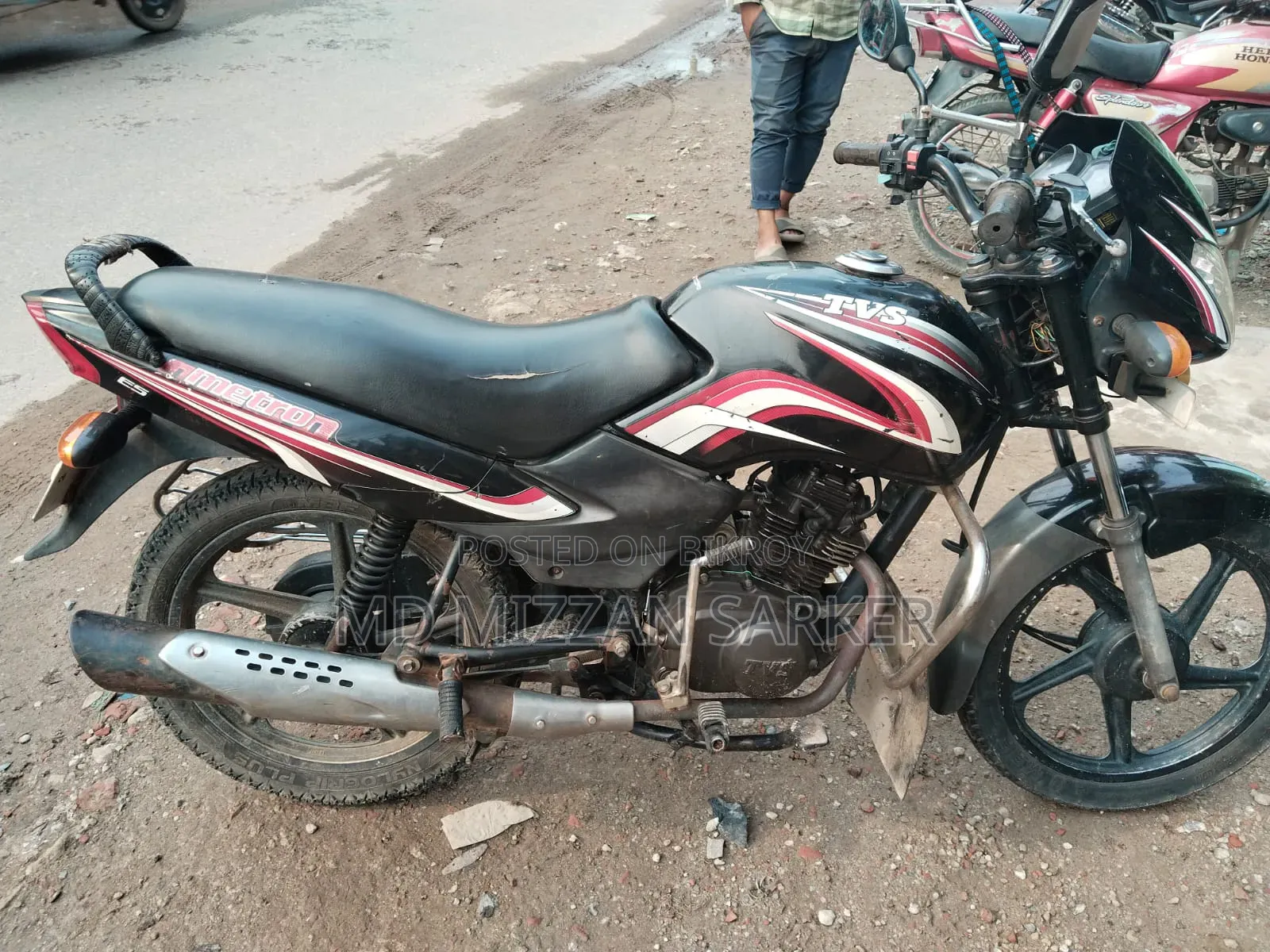 TVS Metro 2016 Black