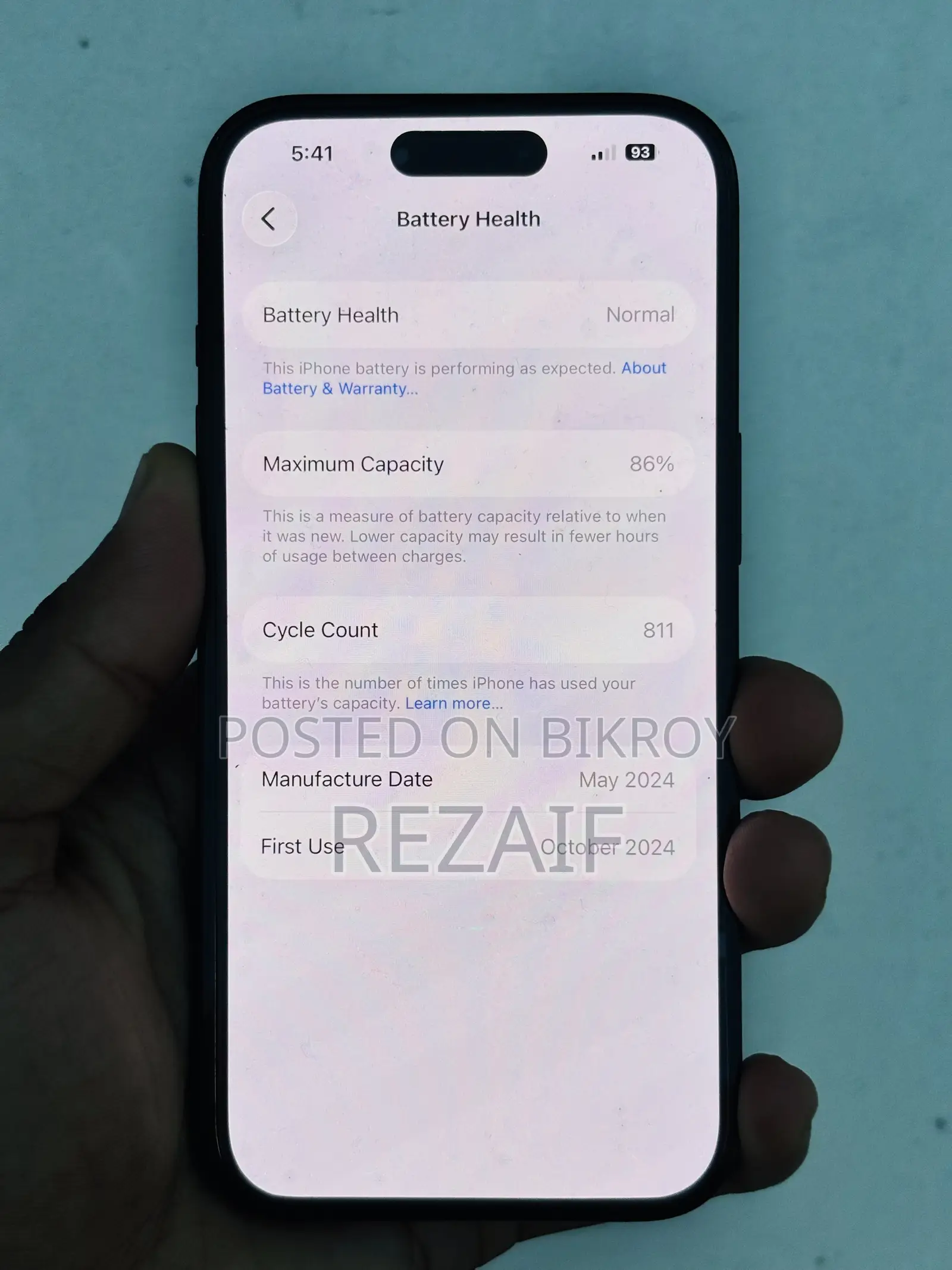 Apple iPhone 15 128 GB Black