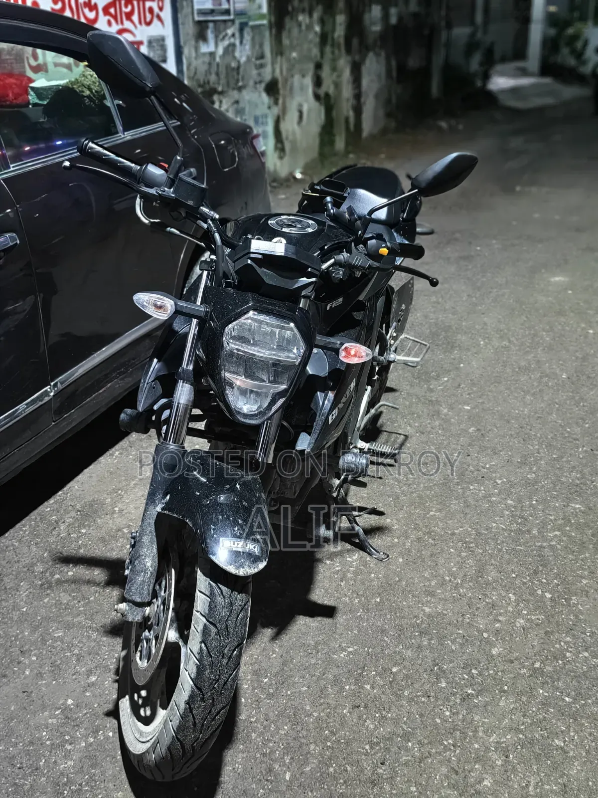 সুজুকি গিক্সার ২০২৫ কালো