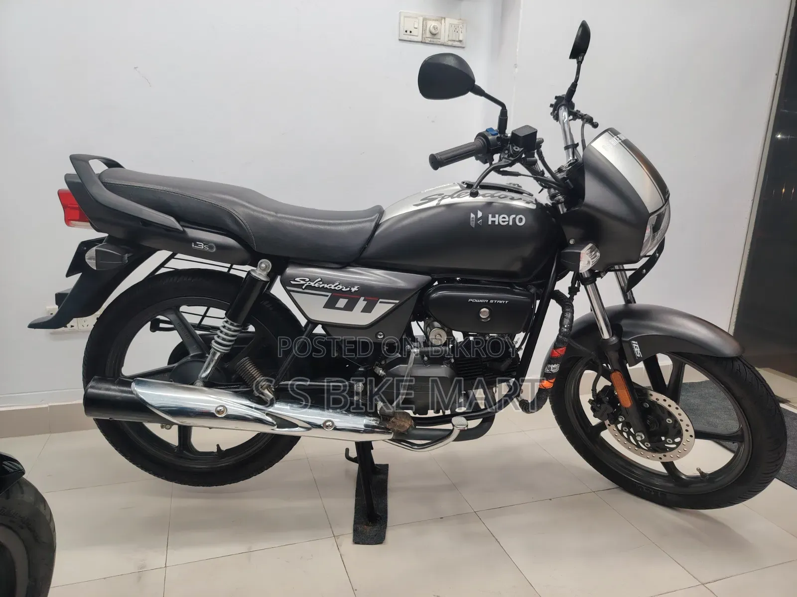Hero Splendor Plus 2025 Black