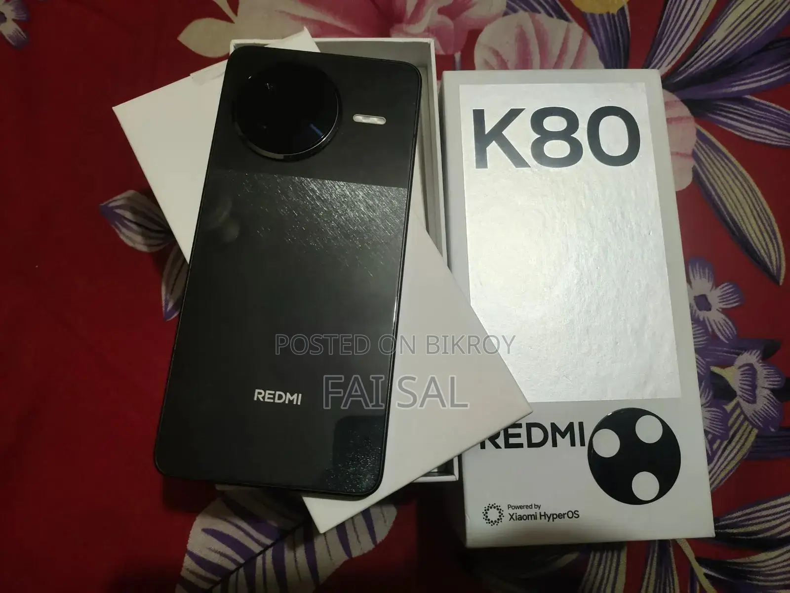 Xiaomi Redmi K80 ২৫৬ জিবি ব্ল্যাক