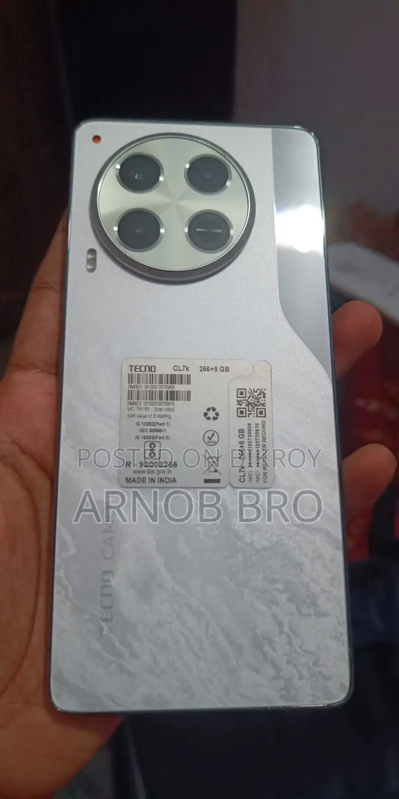 Tecno Camon 30 256 GB White