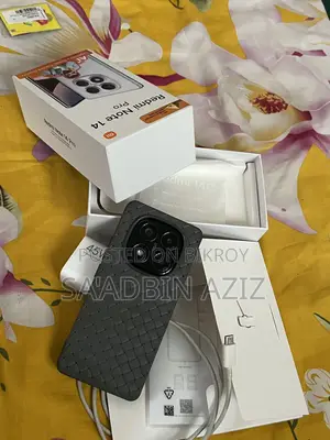 নিউ শাওমি রেডমি নোট ১৪ প্রো ২৫৬ জিবি ব্ল্যাক