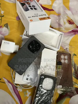 নিউ শাওমি রেডমি নোট ১৪ প্রো ২৫৬ জিবি ব্ল্যাক